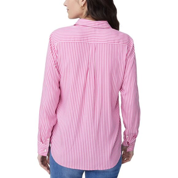 J.Mclaughlin Denver Long Sleeve Silk Blend Button-Down Shirt XS 26876 - Picture 2 of 8